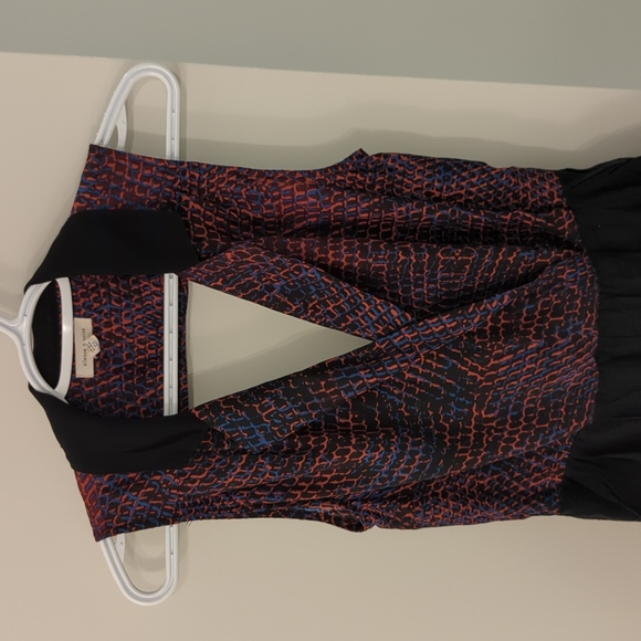 Silence + Noise collar Romper with Cut out back - Picture 2 of 10